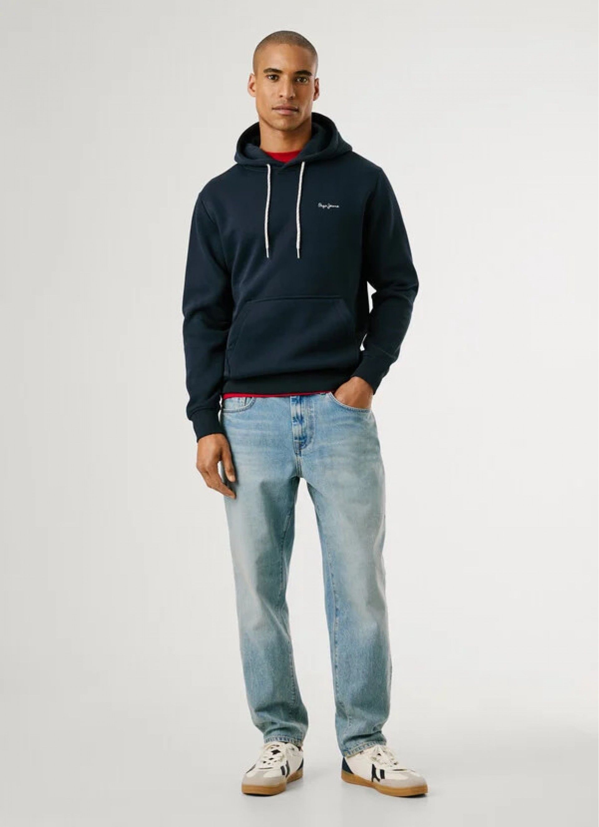 Sweat Homem Pepe Jeans com Capuz MACBETH PM5800012