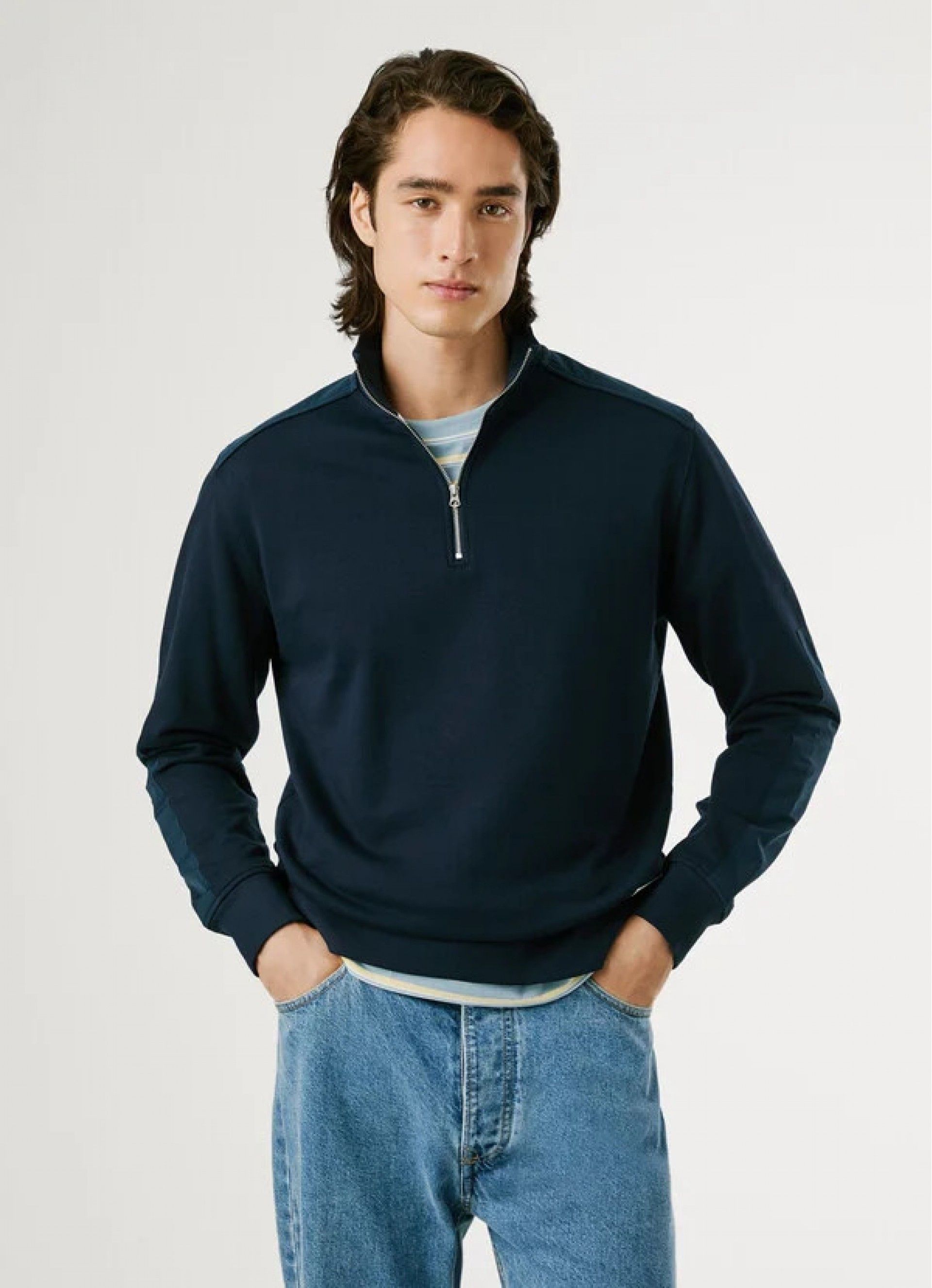 Camisola Zip MERCUIT PM5800002 Pepe Jeans