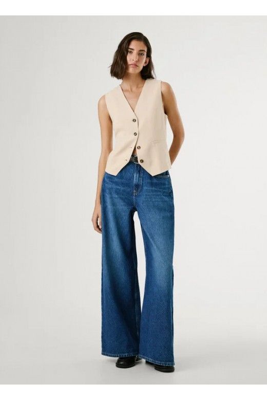 Calça Jeans Mulher WIDE LEG Pepe Jeans PL2047404A32 Calça Jeans Mulher WIDE LEG Pepe Jeans PL2047404A32