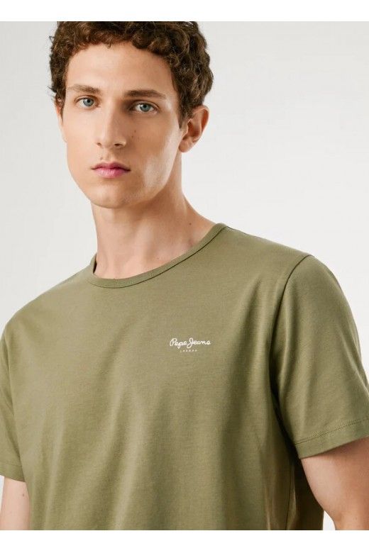 T-Shirt Pepe Jeans Homem Original Basic T-Shirt Pepe Jeans Homem Original Basic