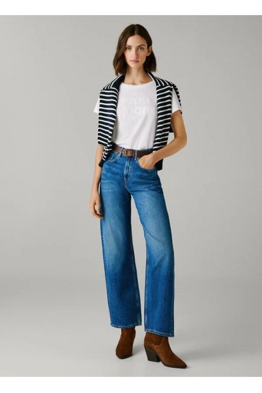 Calça Jeans Mulher STRAIGHT Pepe Jeans Calça Jeans Mulher STRAIGHT Pepe Jeans