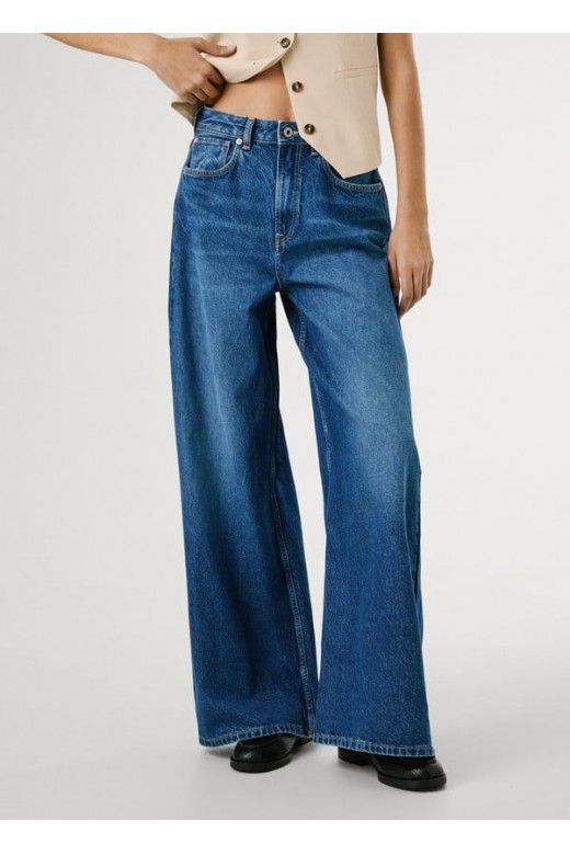 Calça Jeans Mulher WIDE LEG Pepe Jeans PL2047404A32 Calça Jeans Mulher WIDE LEG Pepe Jeans PL2047404A32