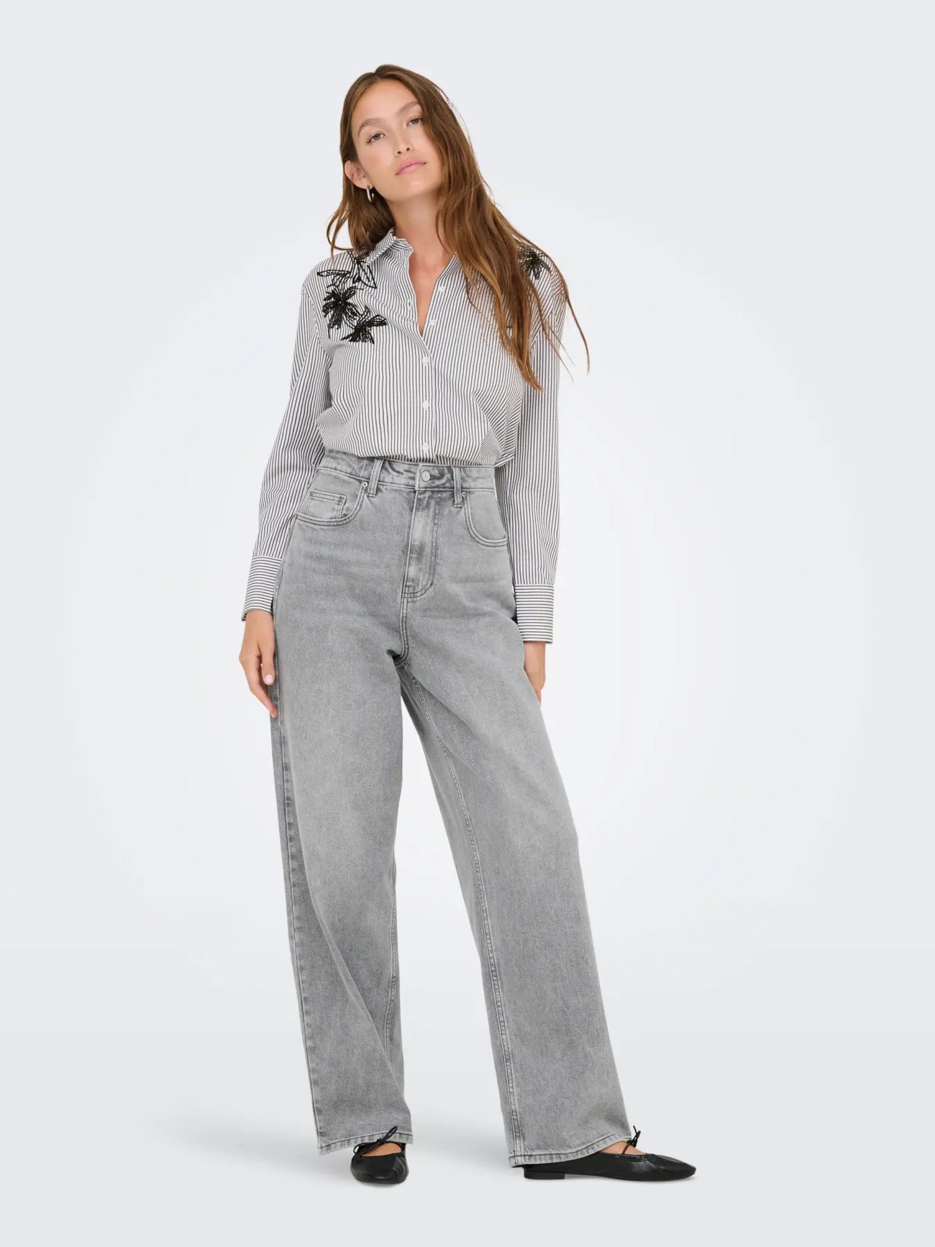 Blusa EVI LIFE Riscas 15351060 ONLY