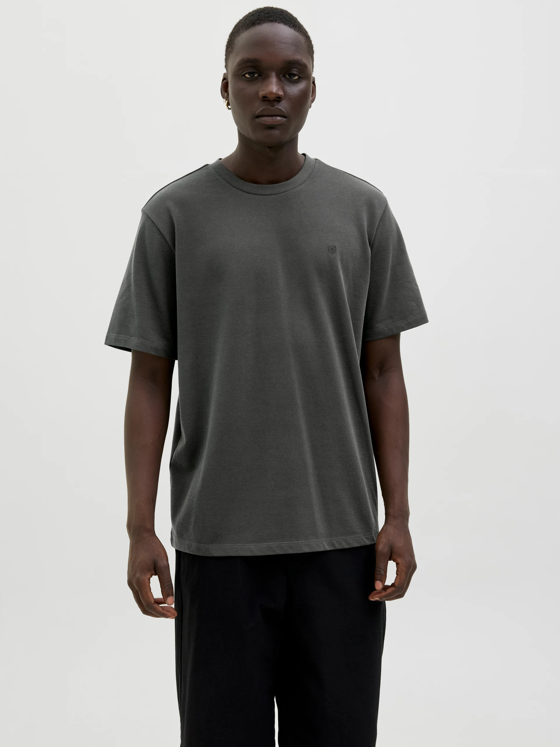 T-Shirt Homem BLUHUG Piqué Jack Jones