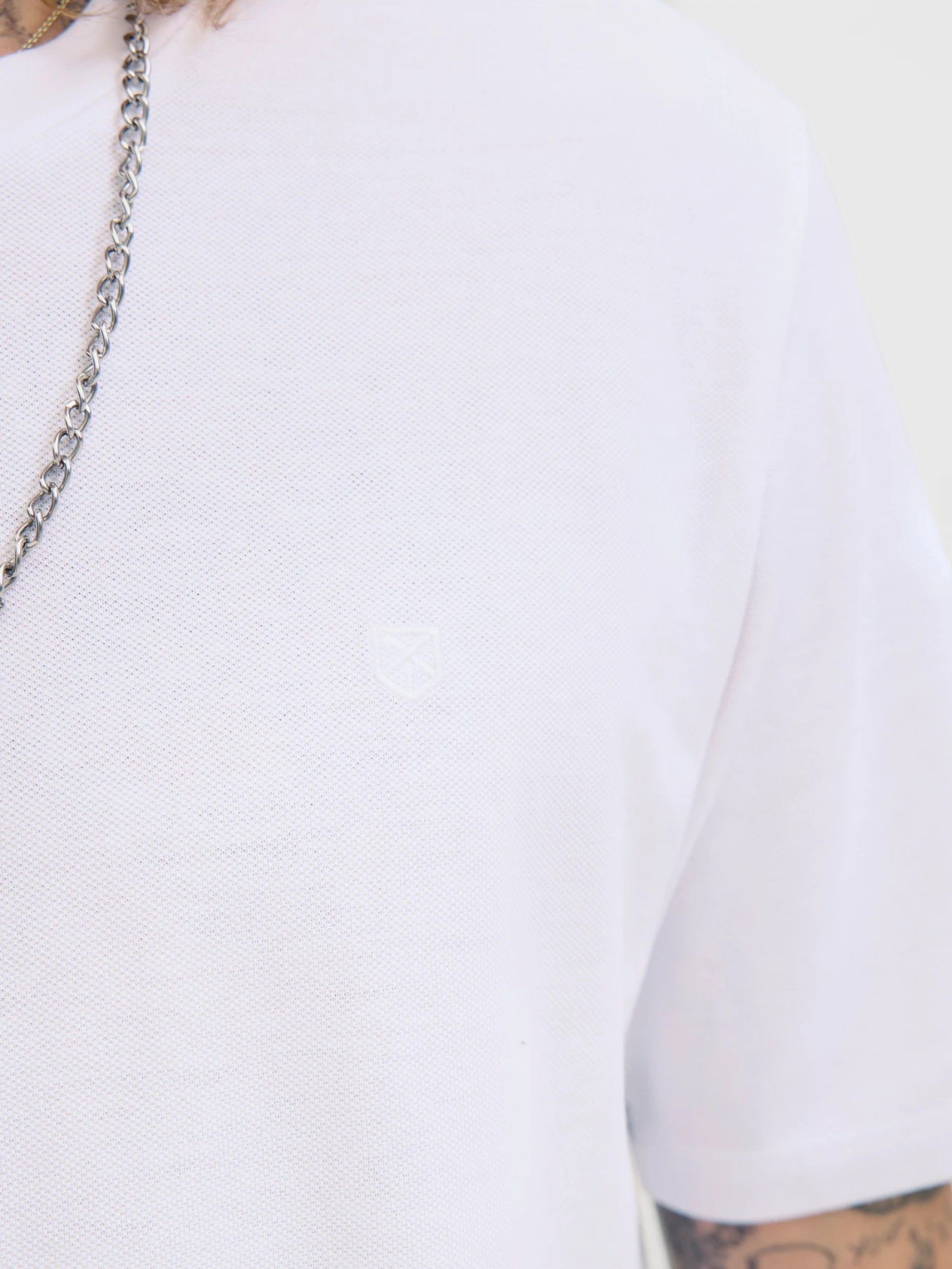 T-Shirt Homem BLUHUG Piqué Jack Jones