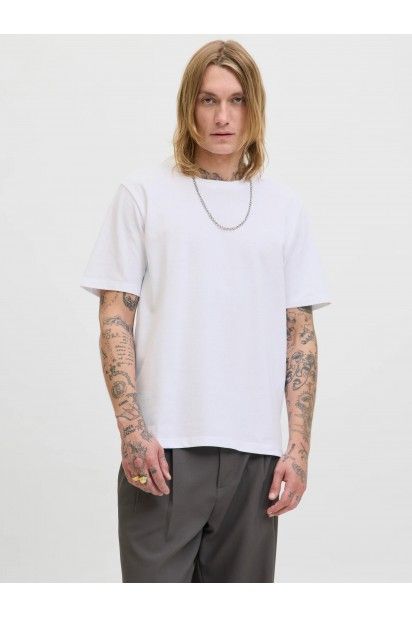 T-Shirt Homem BLUHUG Piqu Jack Jones
