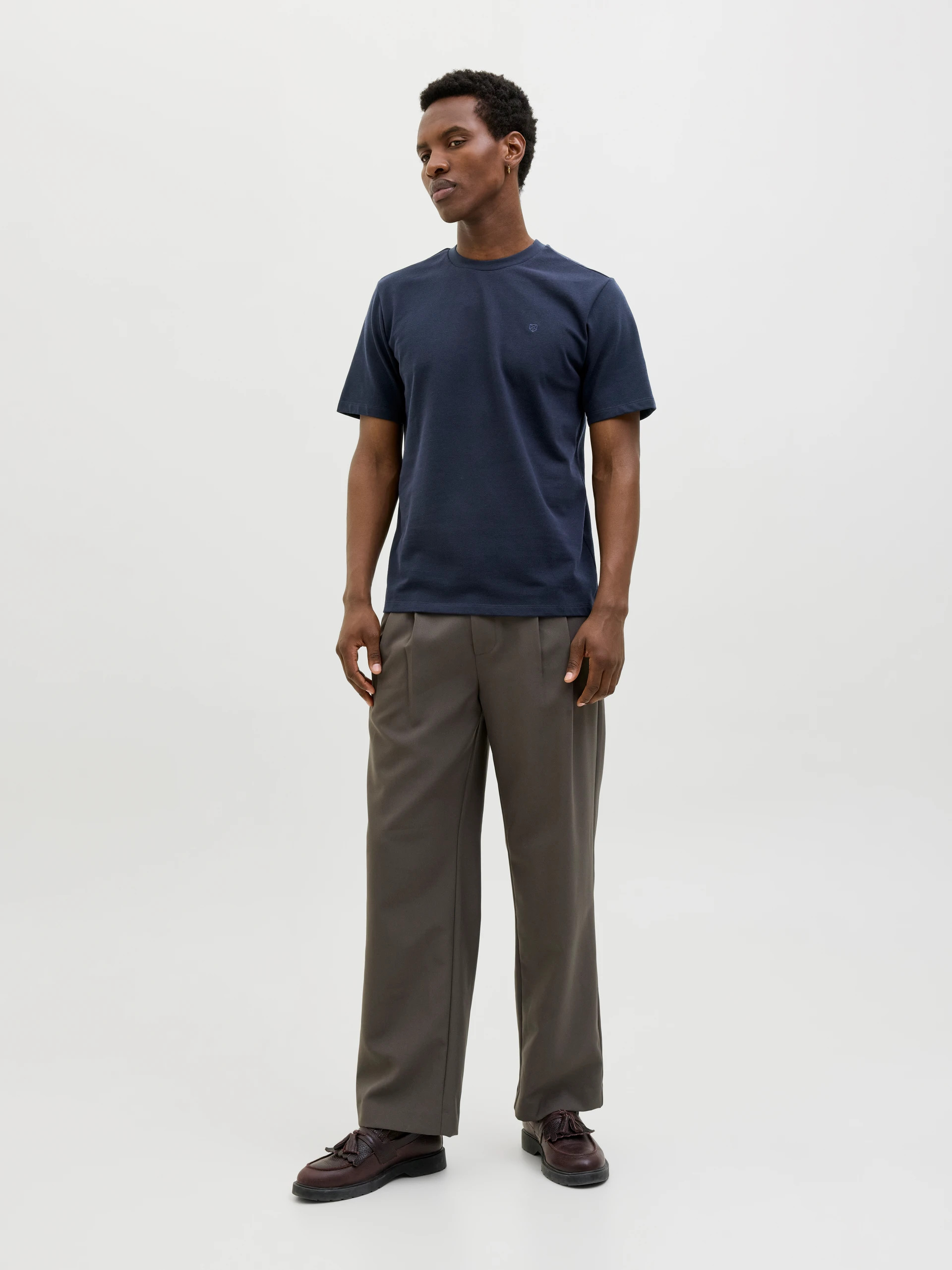 T-Shirt Homem BLUHUG Piqué Jack Jones