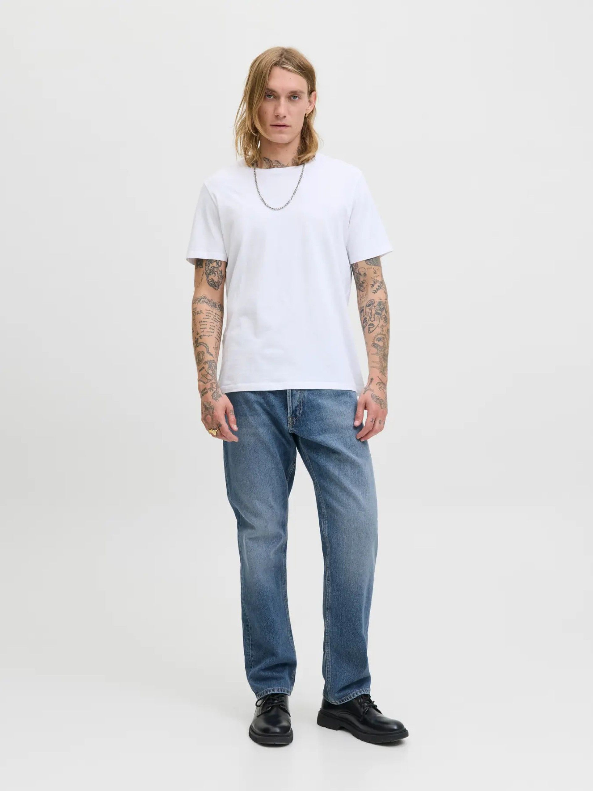 Calça Homem Jeans CHRIS JJ Original  Jack Jones