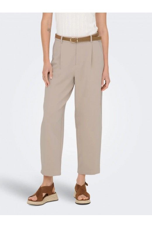 Calça Mulher ADI Life MW Barrel com cinto ONLY Calça Mulher ADI Life MW Barrel com cinto ONLY