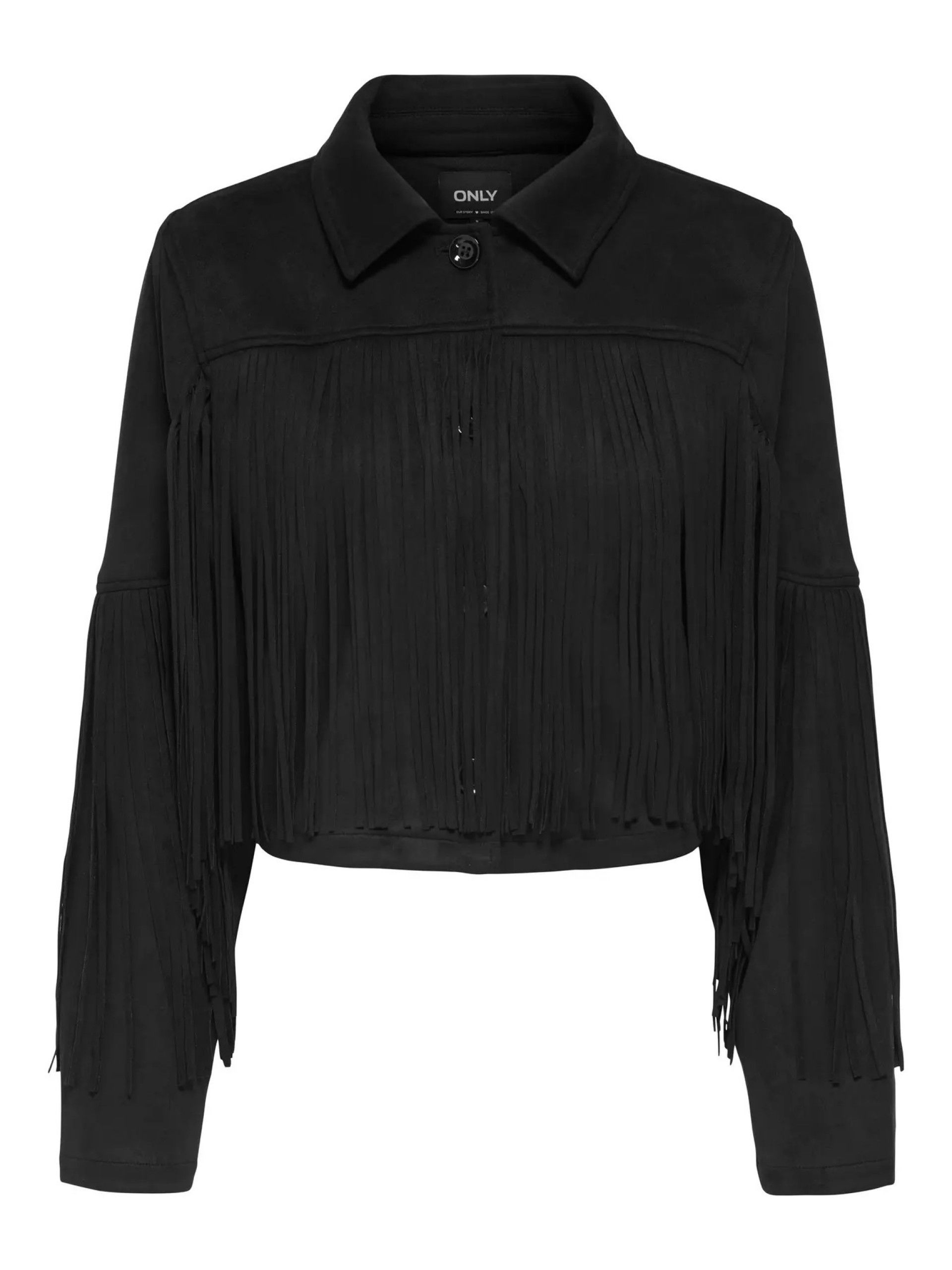 Casaco Frangas Faux Suede DIANE ONLY