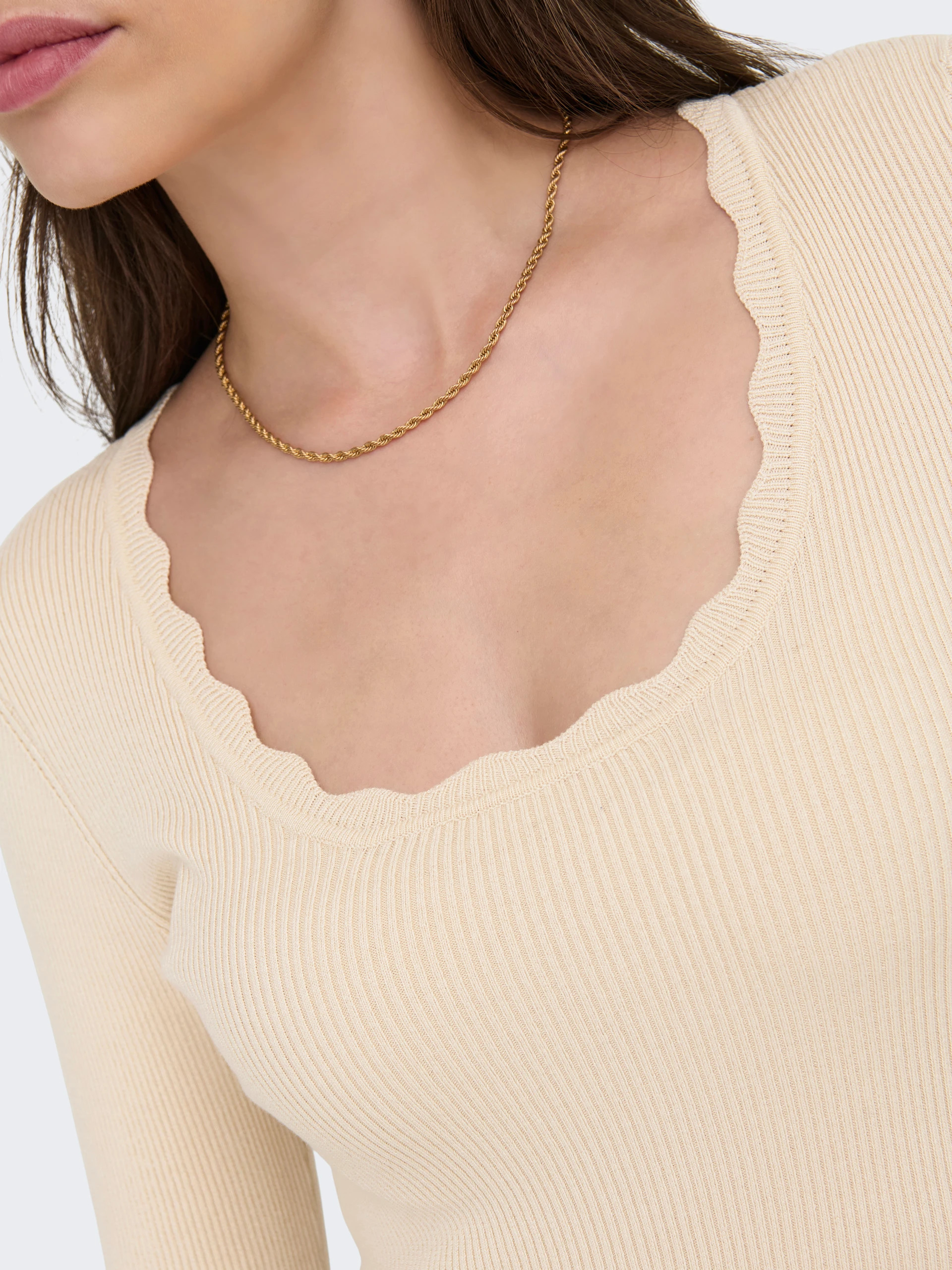 Camisola Mulher NANNA Scallop JDY ONLY