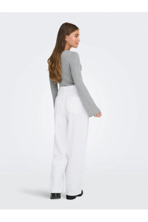Calça Denim Mulher GIANNA MW Straight ONLY Calça Denim Mulher GIANNA MW Straight ONLY