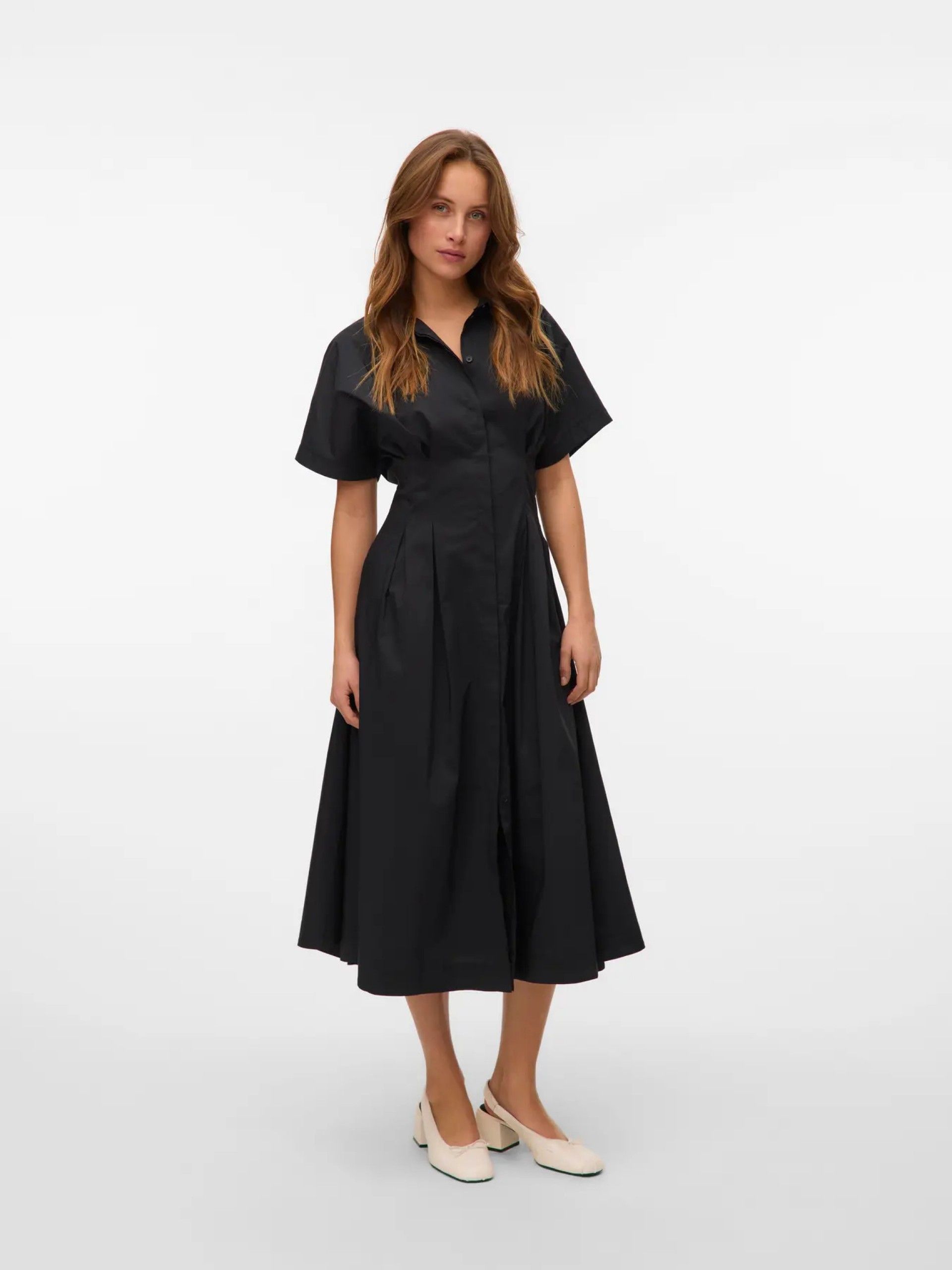 Vestido Camiseiro FRIBA 7/8 VERO MODA