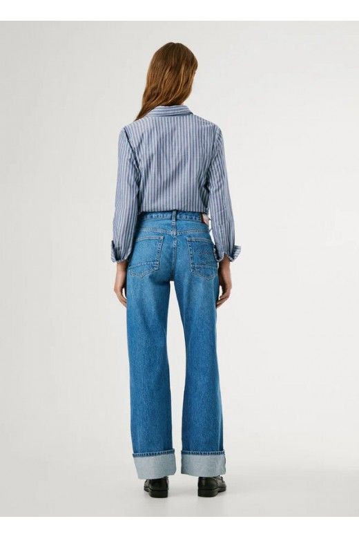 Calça Jeans Mulher LOOSE Pepe Jeans PL20508780 Calça Jeans Mulher LOOSE Pepe Jeans PL20508780