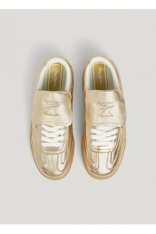 Sapatilhas Pepe Jeans Ball Metal Gold Mulher PLS000010 Sapatilhas Pepe Jeans Ball Metal Gold Mulher PLS000010