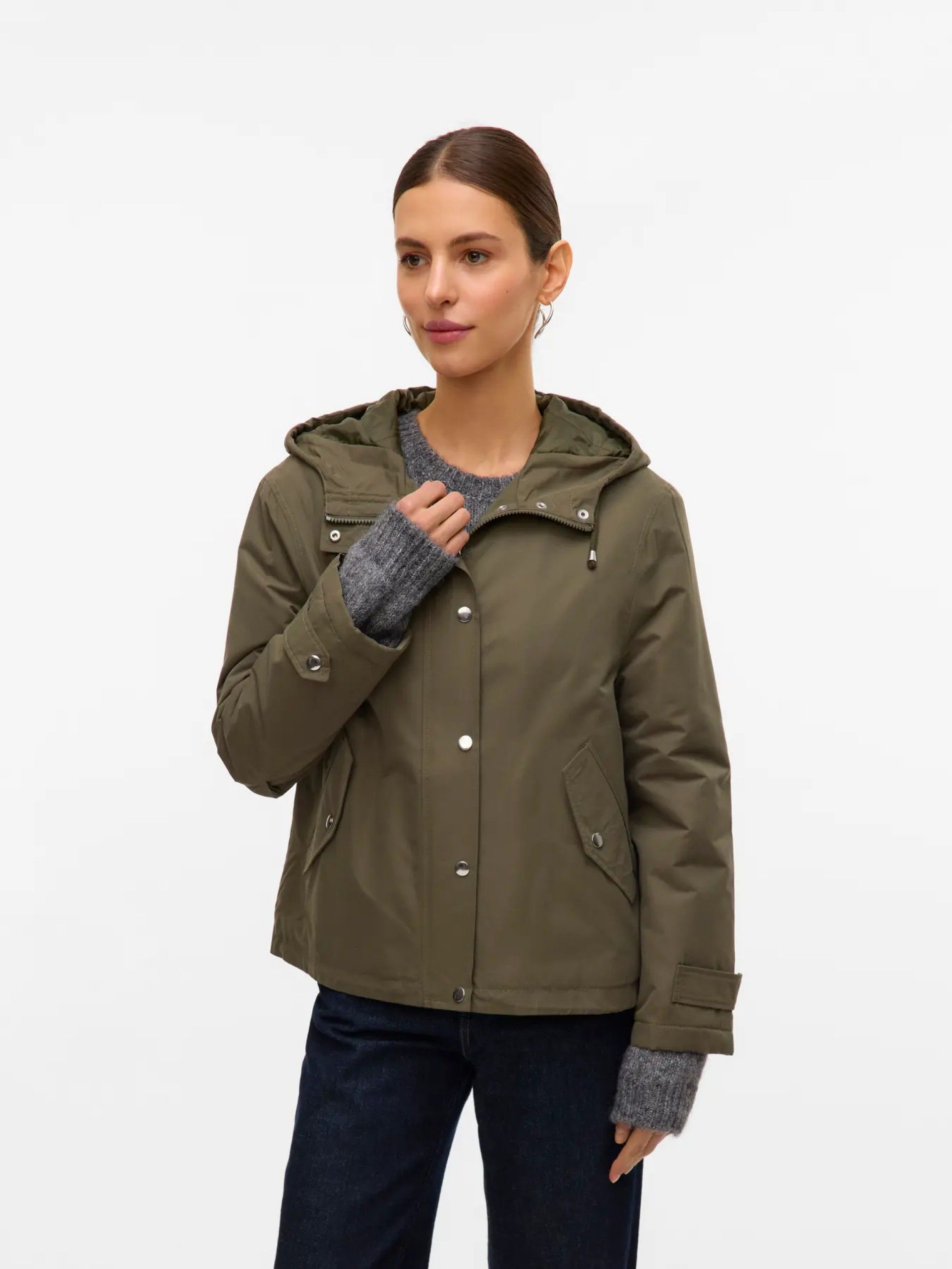 Parka Mulher Curta com Capuz GAIL CICI VERO MODA