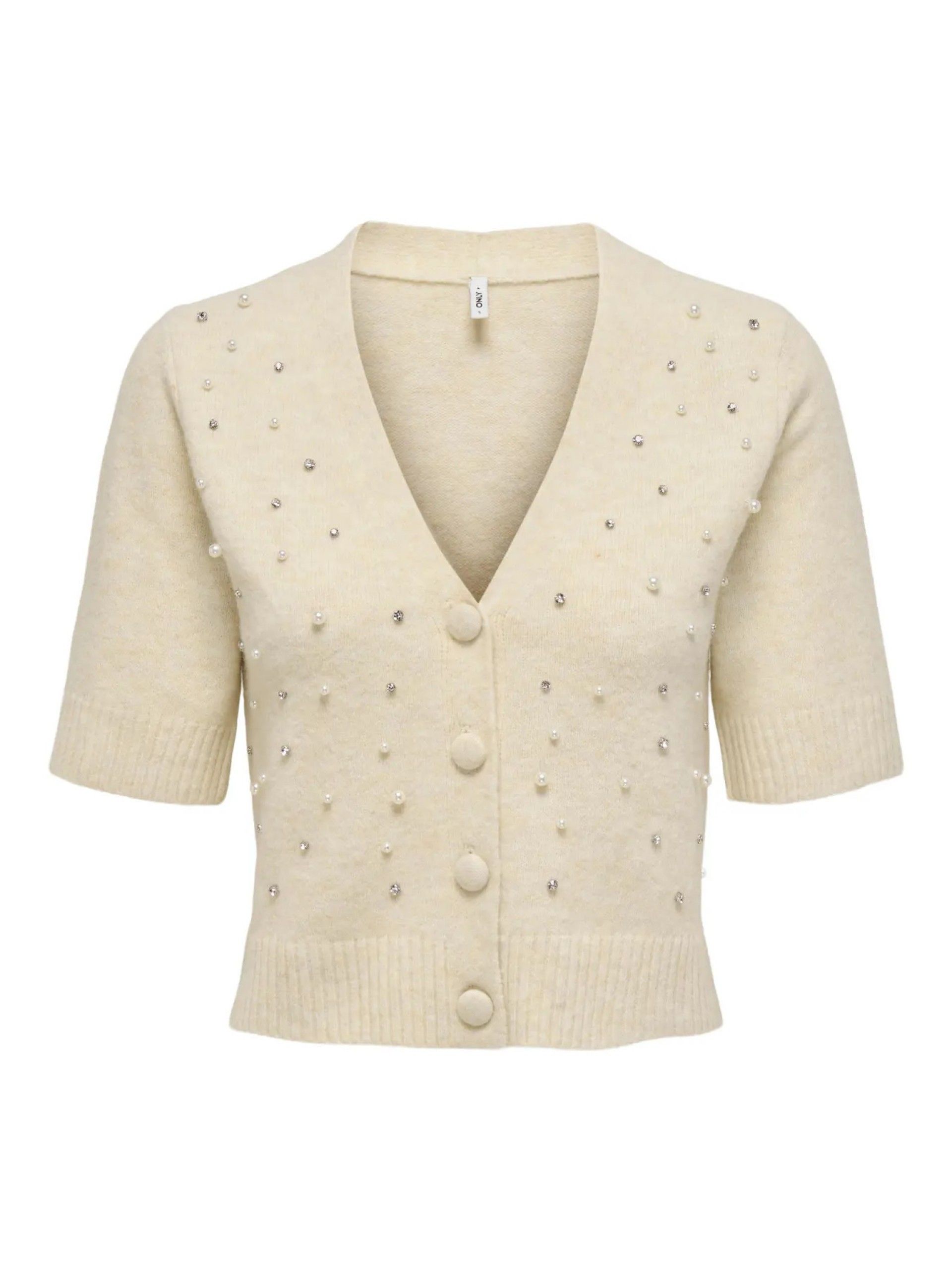 Casaco Malha V Gilé RENE SS Bling ONLY