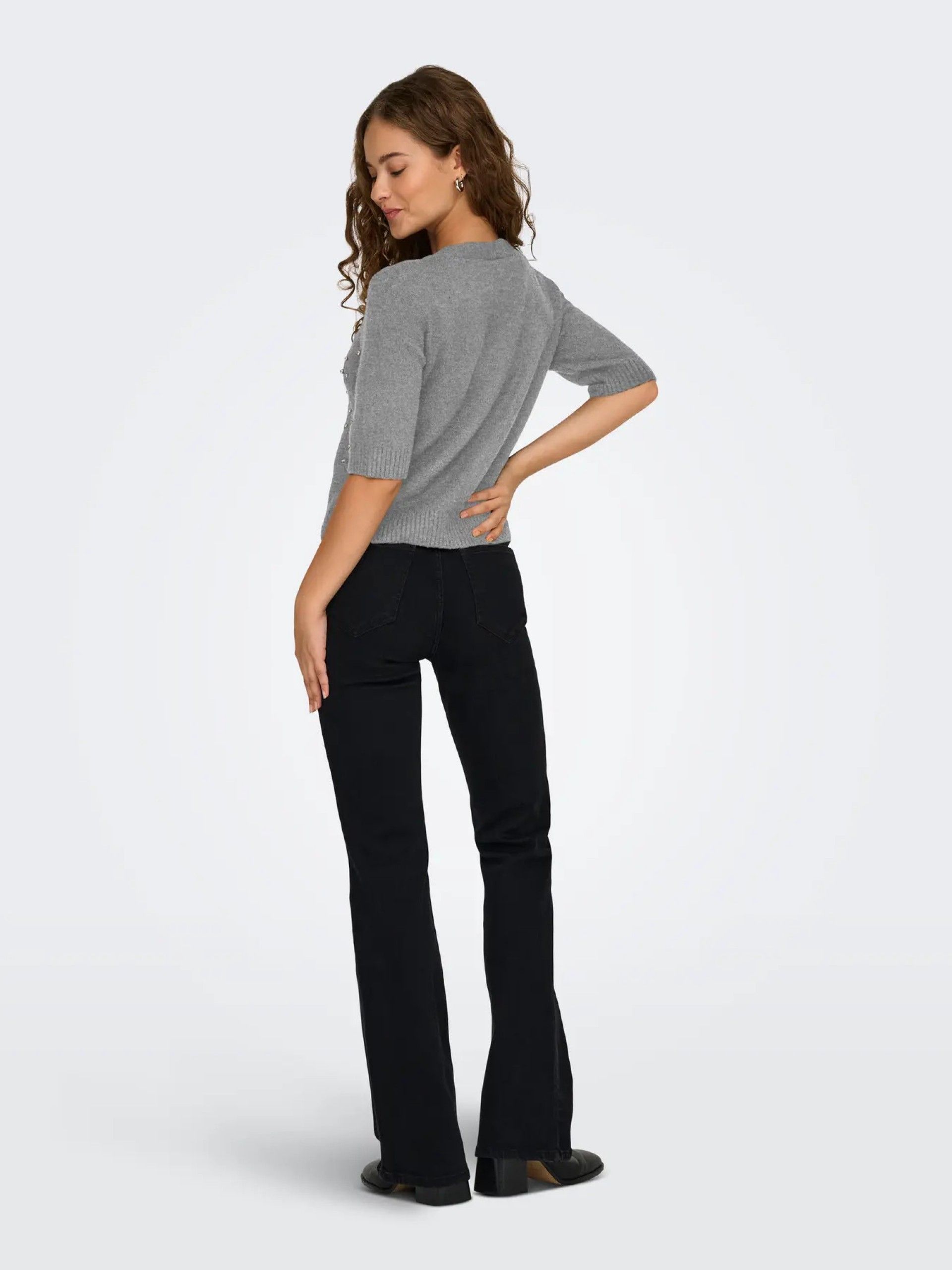 Casaco Malha V Gilé RENE SS Bling ONLY