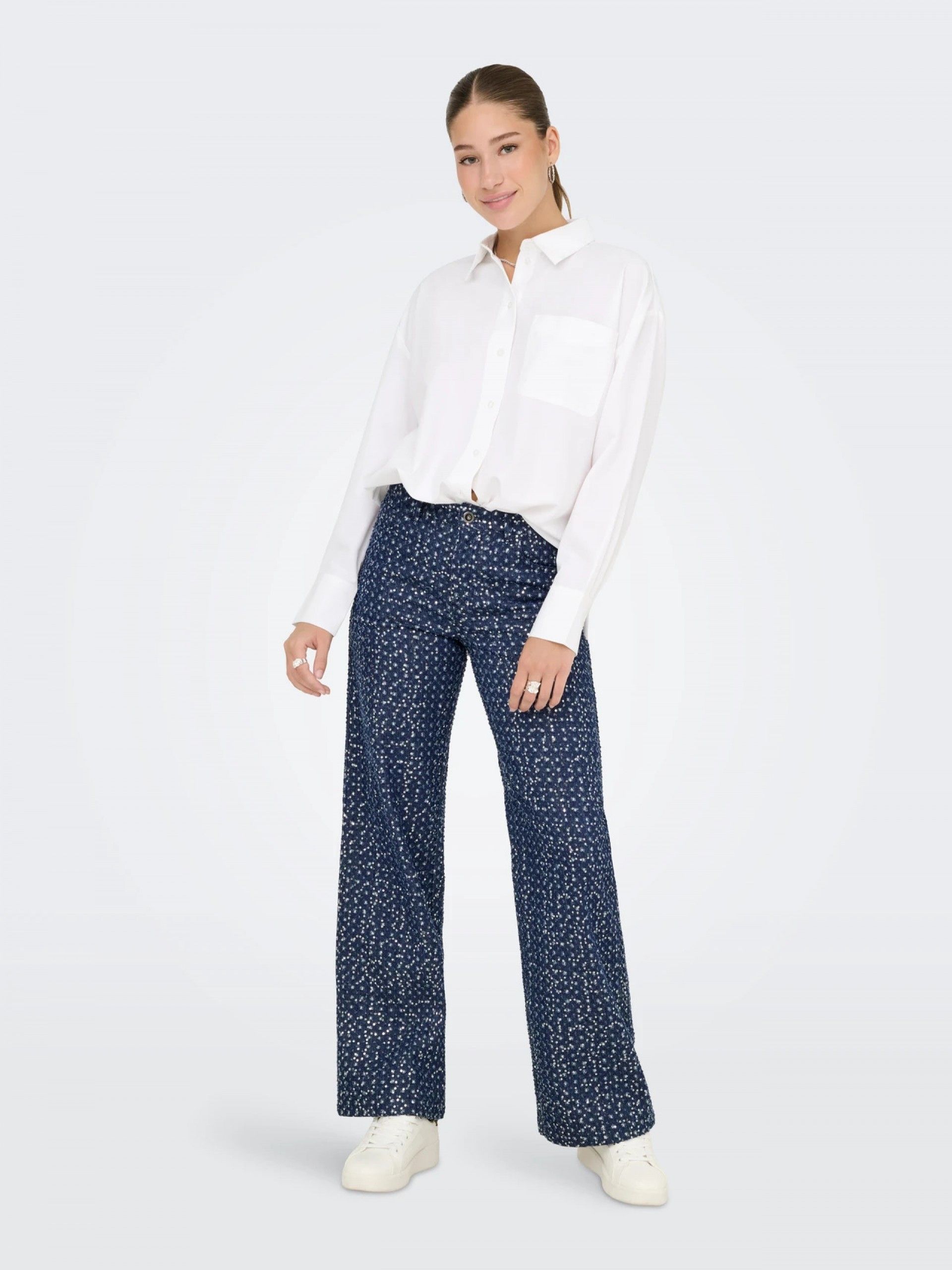 Calça Mulher EVITA SHIMMER ONLY