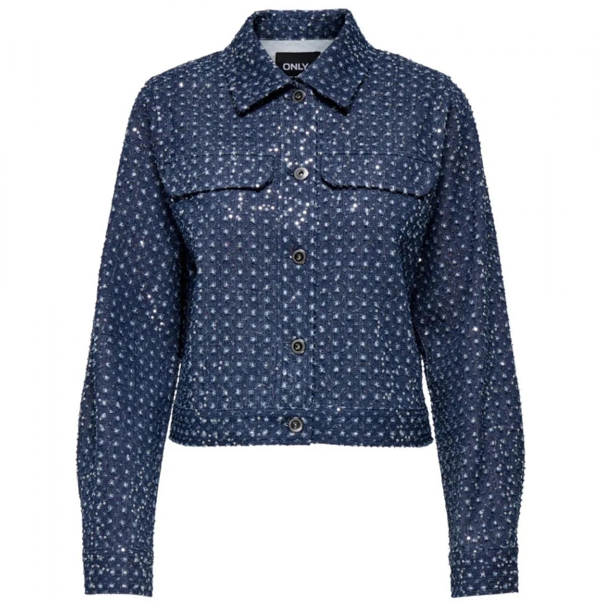 Casaco Mulher EVITA SHIMMER Bouclé ONLY