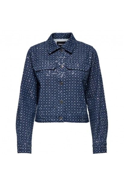 Casaco Mulher EVITA SHIMMER Boucl ONLY