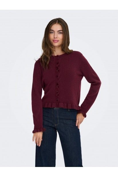Casaco Malha Mulher LETTY Frill JDY ONLY