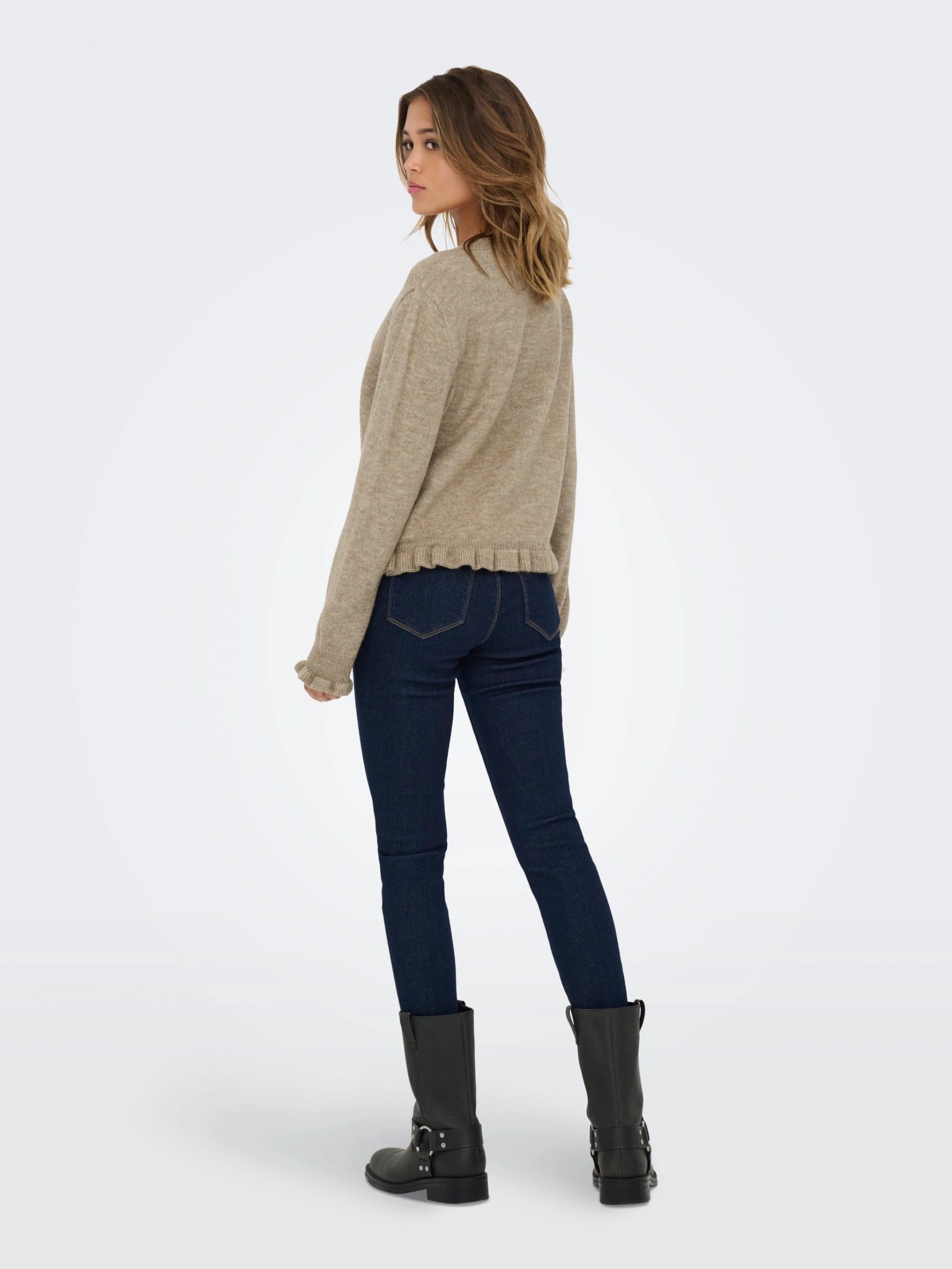 Casaco Malha Mulher LETTY Frill JDY ONLY