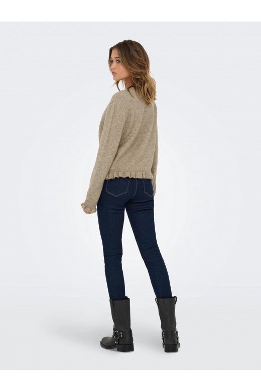 Casaco Malha Mulher LETTY Frill JDY ONLY Casaco Malha Mulher LETTY Frill JDY ONLY