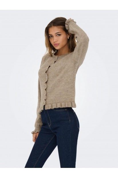 Casaco Malha Mulher LETTY Frill JDY ONLY