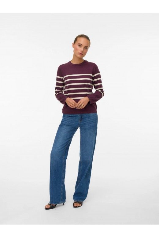 Camisola Mulher SABA Riscas VERO MODA Camisola Mulher SABA Riscas VERO MODA