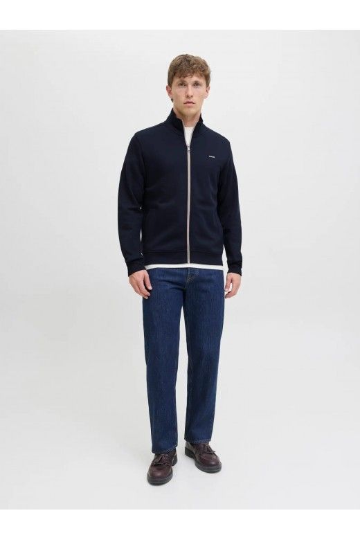 Casaco Malha Sweat Zip Jack Jones BLUALVES Casaco Malha Sweat Zip Jack Jones BLUALVES