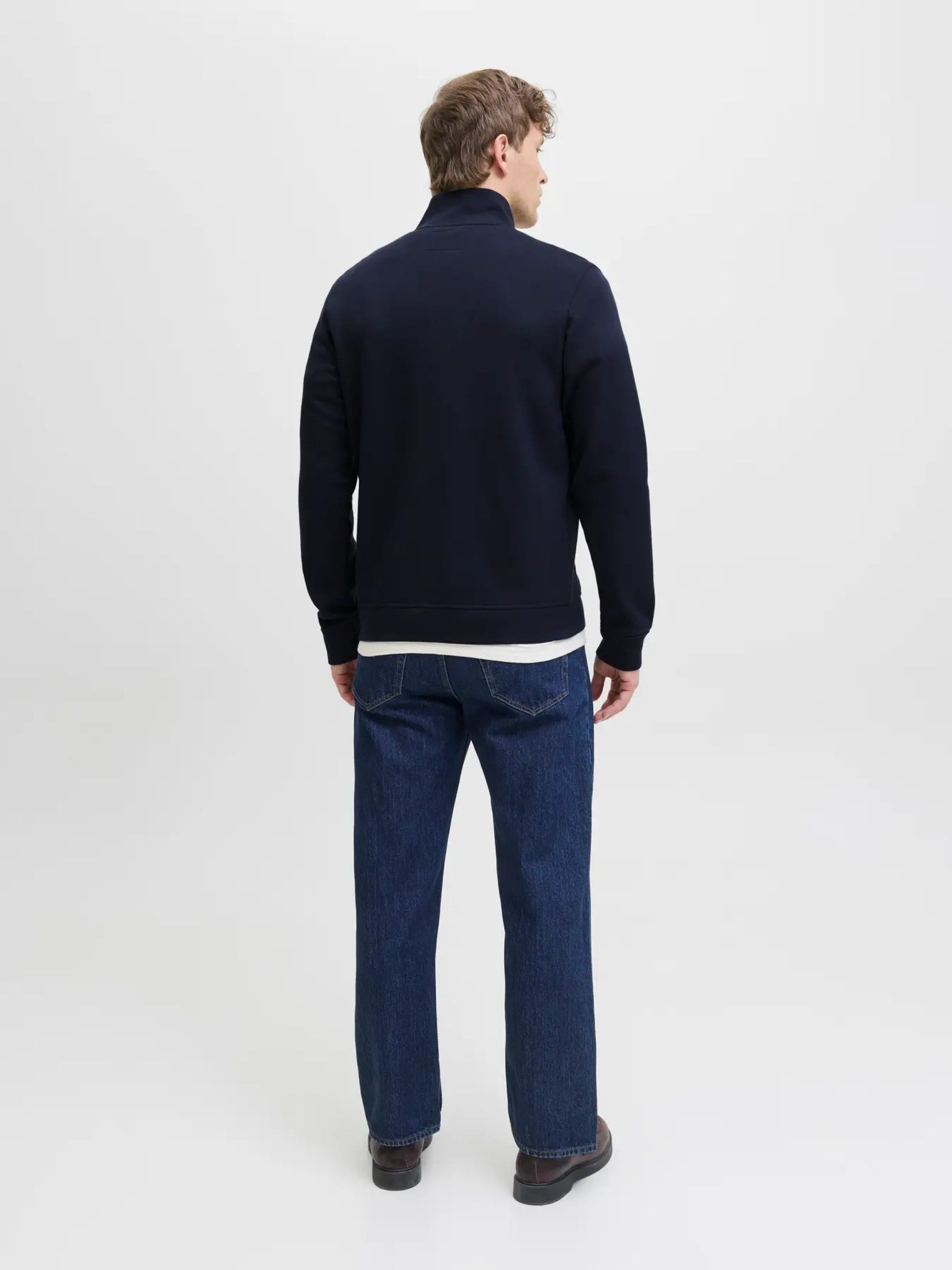 Casaco Malha Sweat Zip Jack Jones BLUALVES