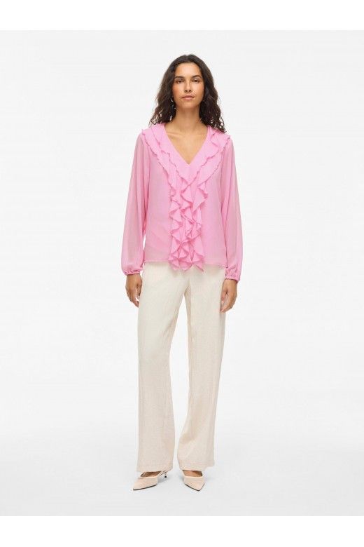 Top ANE V Blusa Frill VILA