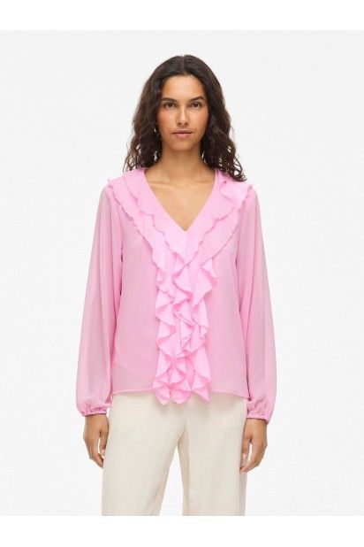 Top ANE V Blusa Frill VILA
