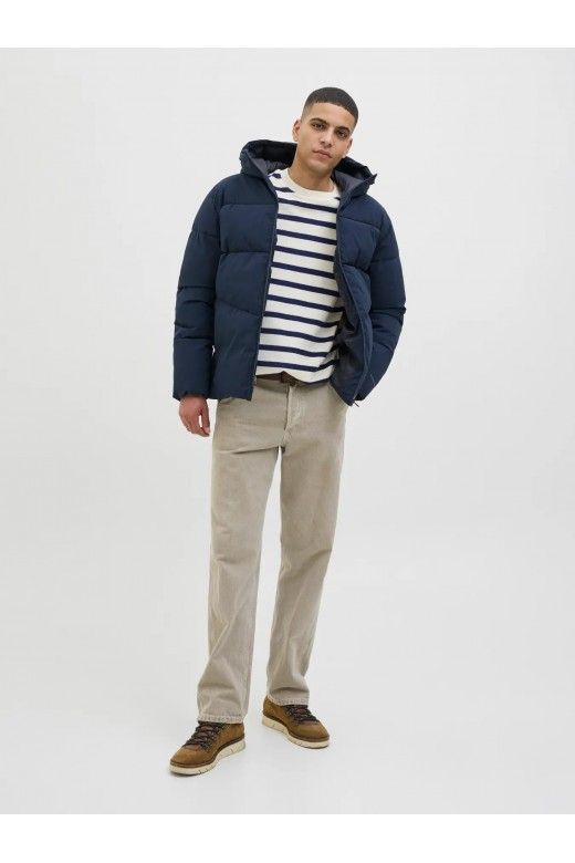Casaco Homem Puffer Capuz GLOBAL Jack Jones