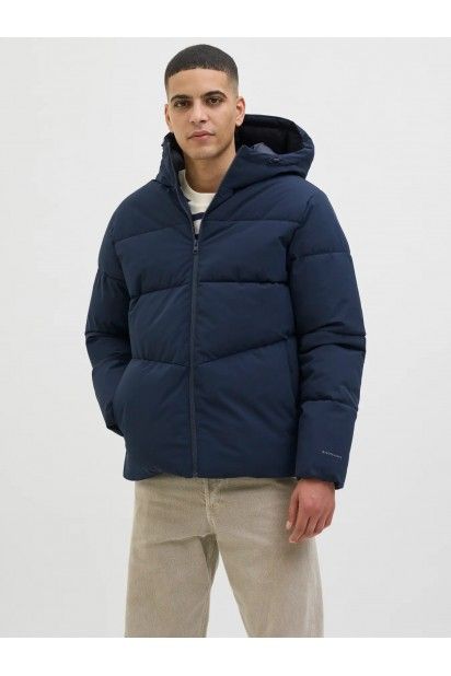 Casaco Homem Puffer Capuz GLOBAL Jack Jones