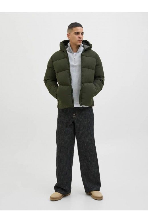 Casaco Homem Puffer Capuz GLOBAL Jack Jones