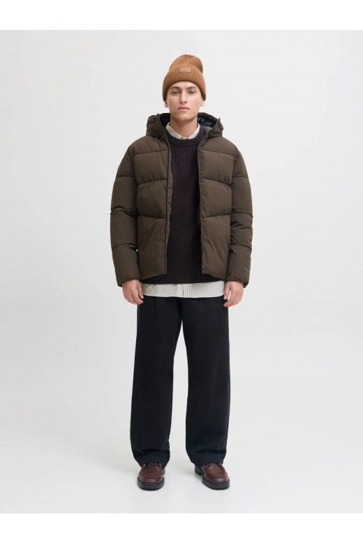 Casaco Homem Puffer Capuz GLOBAL Jack Jones Casaco Homem Puffer Capuz GLOBAL Jack Jones