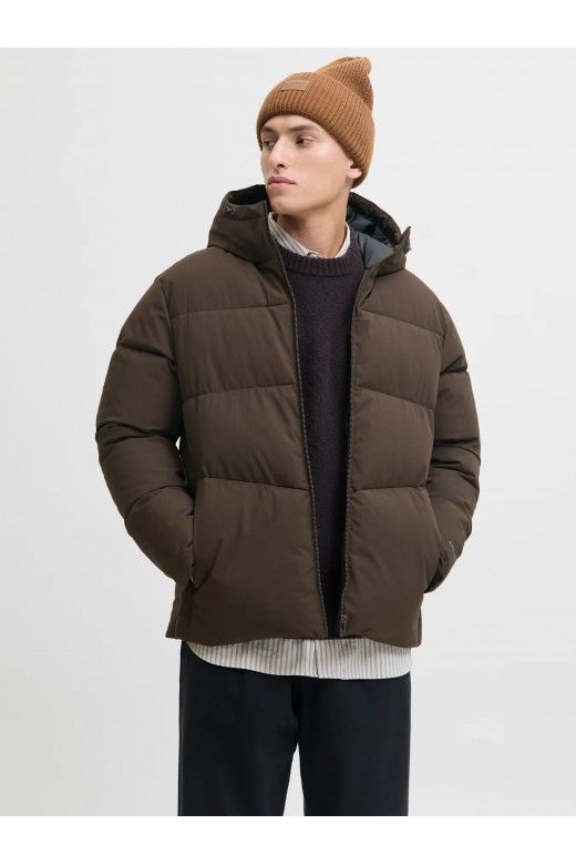 Casaco Homem Puffer Capuz GLOBAL Jack Jones Casaco Homem Puffer Capuz GLOBAL Jack Jones