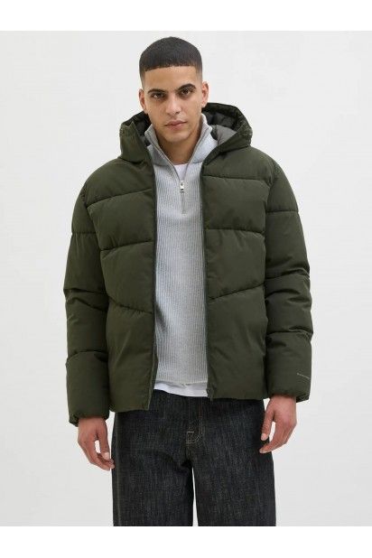Casaco Homem Puffer Capuz GLOBAL Jack Jones