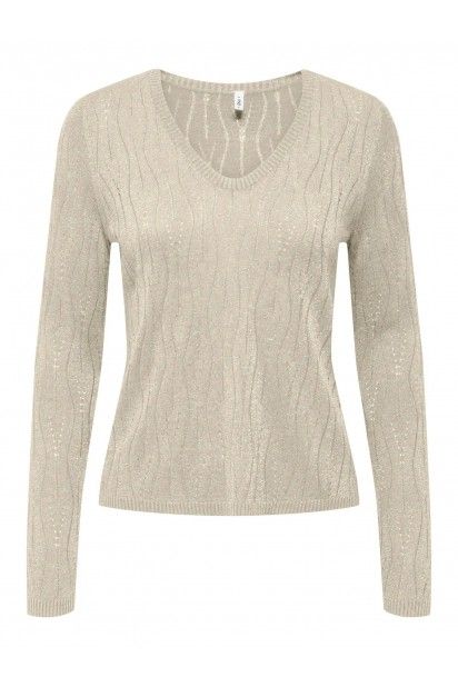 Camisola Mulher V MELLA Glitter ONLY