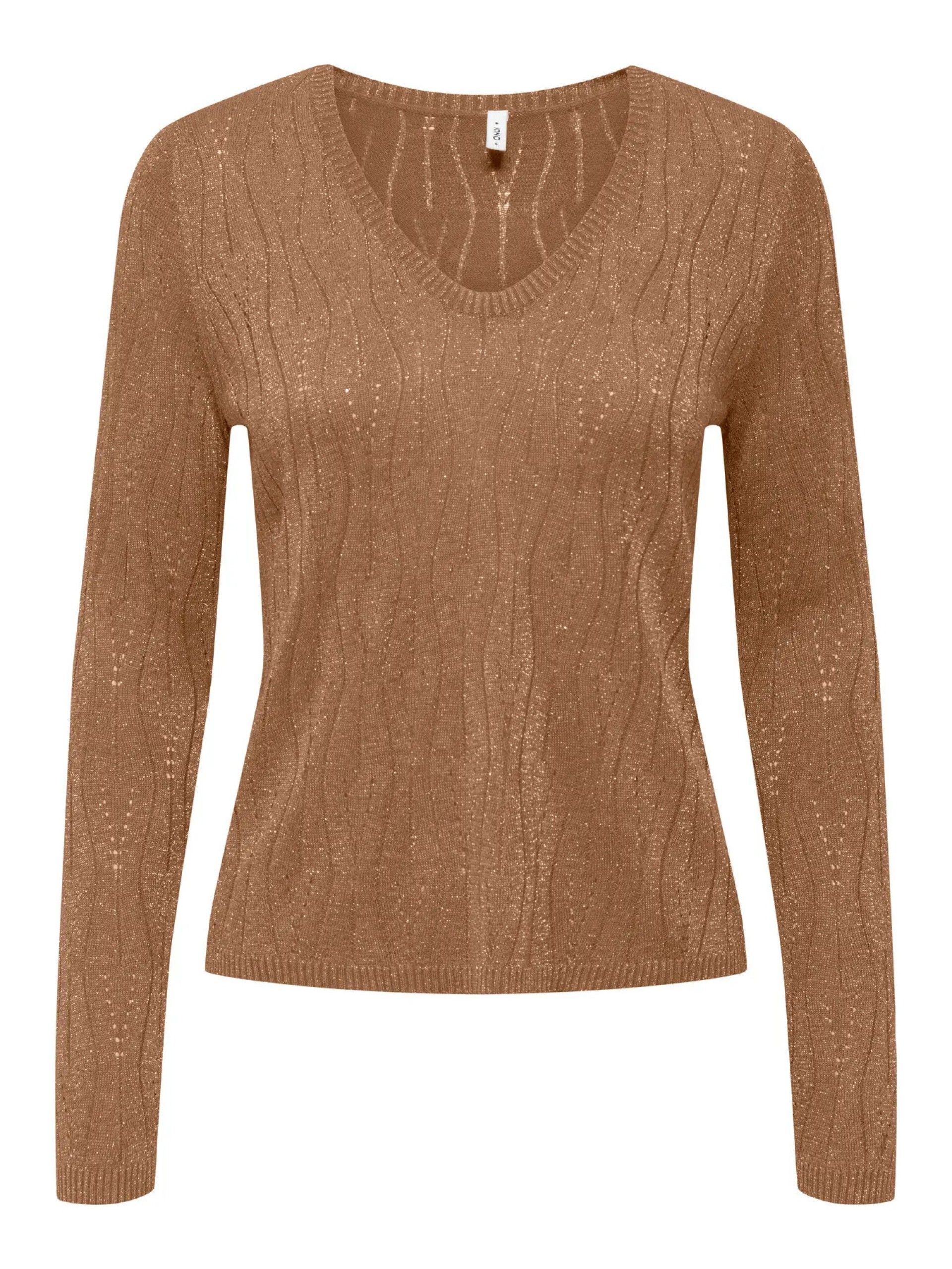 Camisola Mulher V MELLA Glitter ONLY