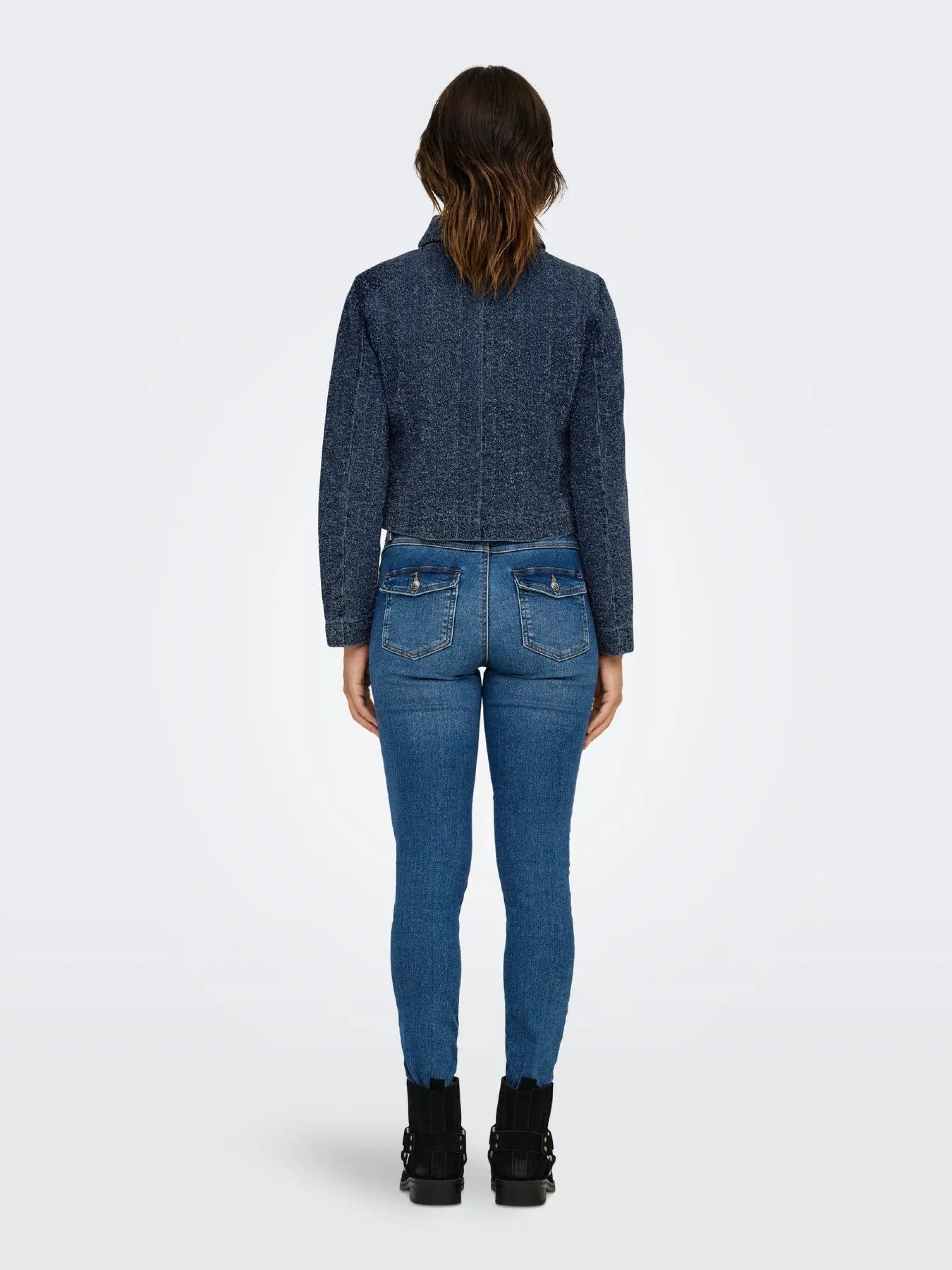 Casaco Jeans Mulher LADY Curto JDY ONLY