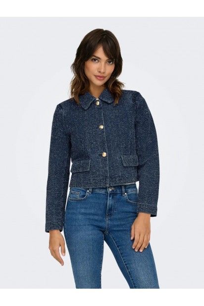 Casaco Jeans Mulher LADY Curto  JDY ONLY