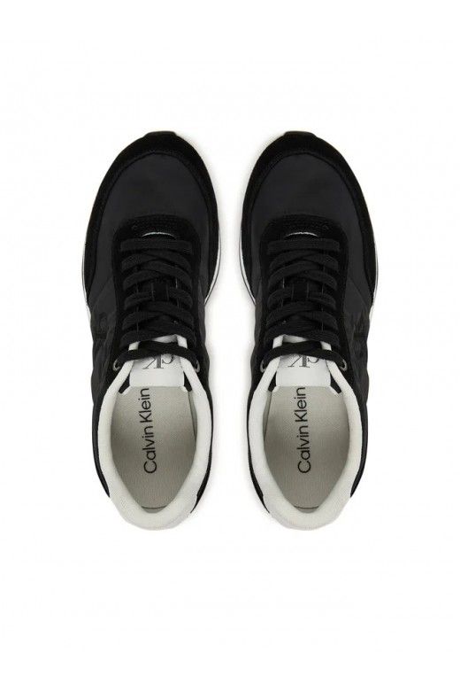 Sapatilha Mulher Calvin Klein Retro Runner com Logo Sapatilha Mulher Calvin Klein Retro Runner com Logo