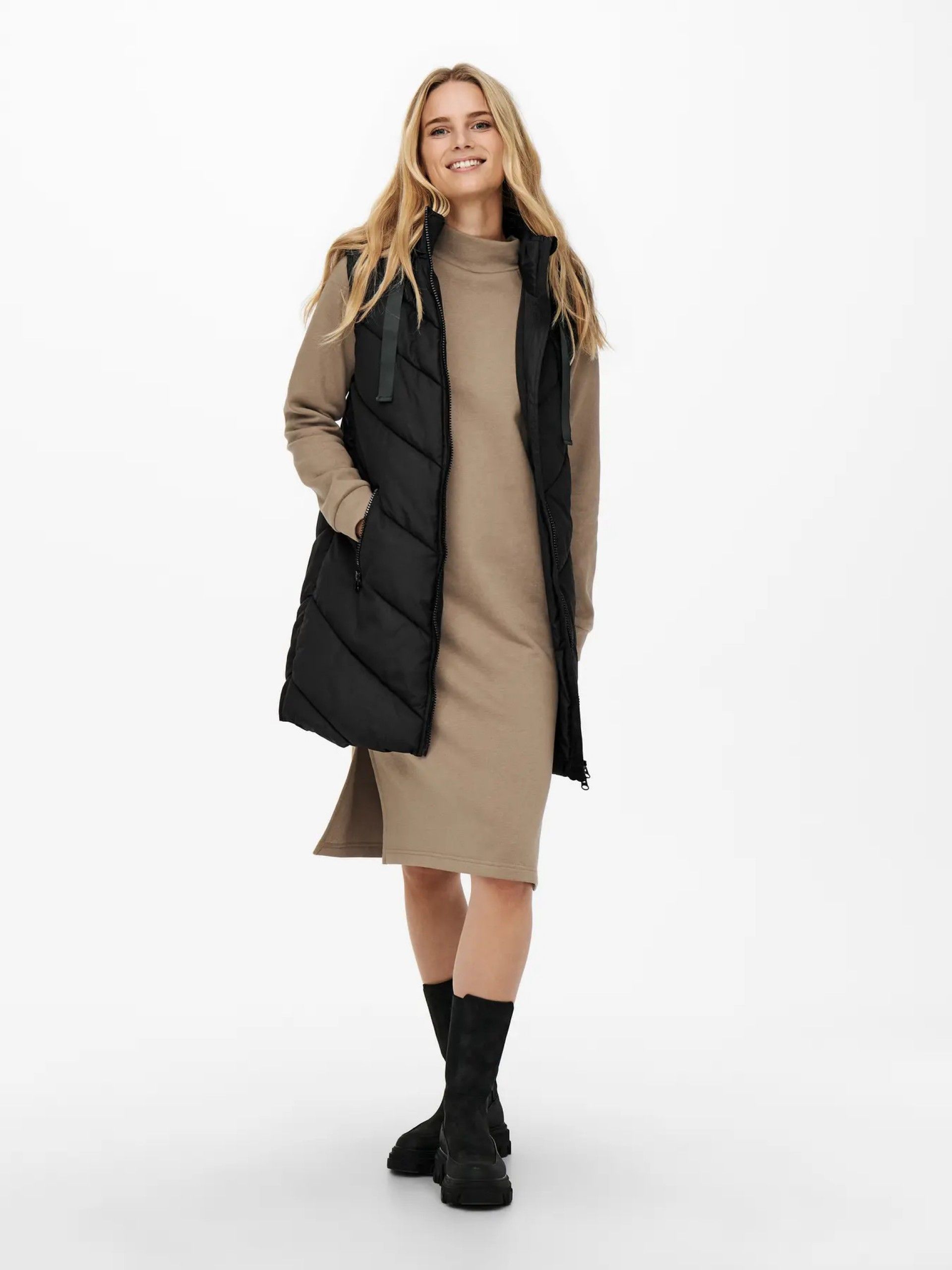 Colete Mulher Acolchoado SKYLAR Hood JDY ONLY