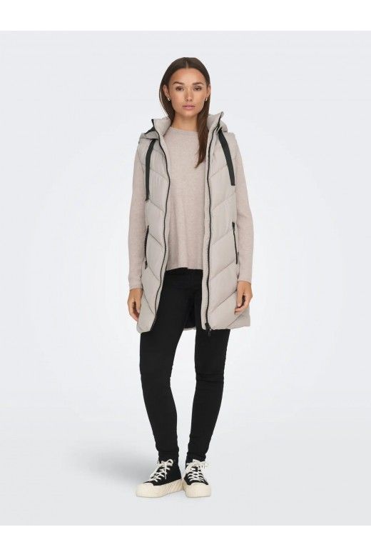Colete Mulher Acolchoado SKYLAR Hood JDY ONLY Colete Mulher Acolchoado SKYLAR Hood JDY ONLY