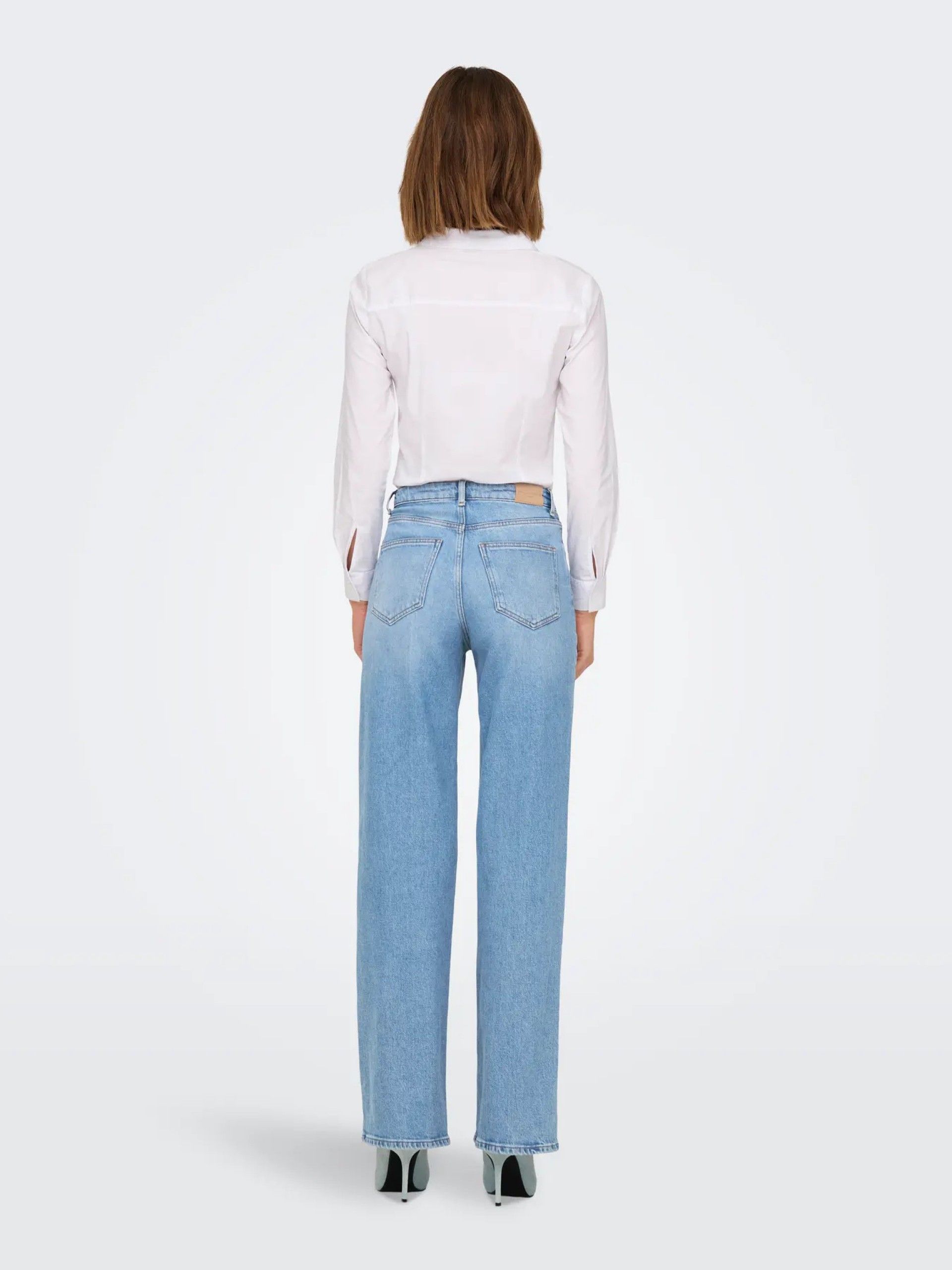 Calça Mulher Jeans JUICY HW Wid ONLY