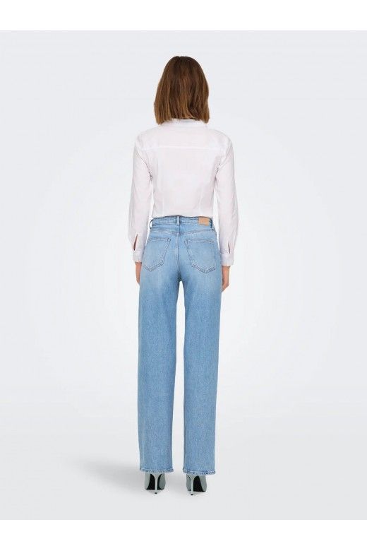 Calça Mulher Jeans JUICY HW Wid ONLY Calça Mulher Jeans JUICY HW Wid ONLY