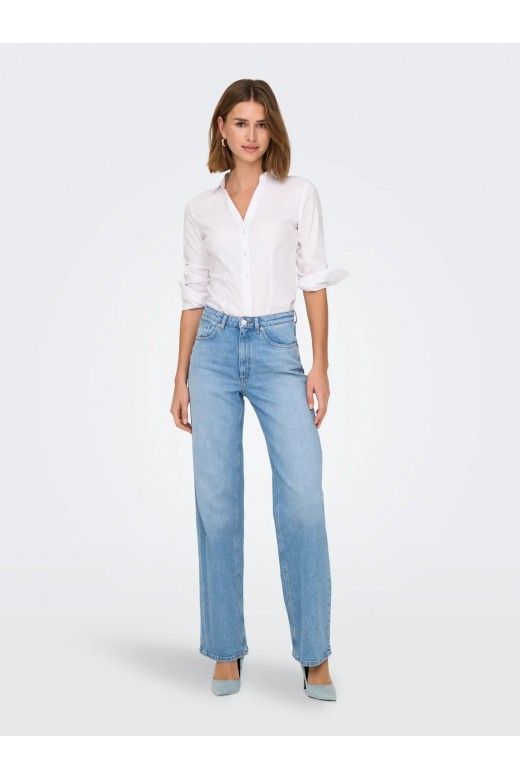 Calça Mulher Jeans JUICY HW Wid ONLY Calça Mulher Jeans JUICY HW Wid ONLY